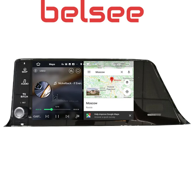Belsee 9 "ips Экран PX5 Octa Core 4 Гб оперативной памяти 32 встроенной для Toyota CHR CH R 2016 2019