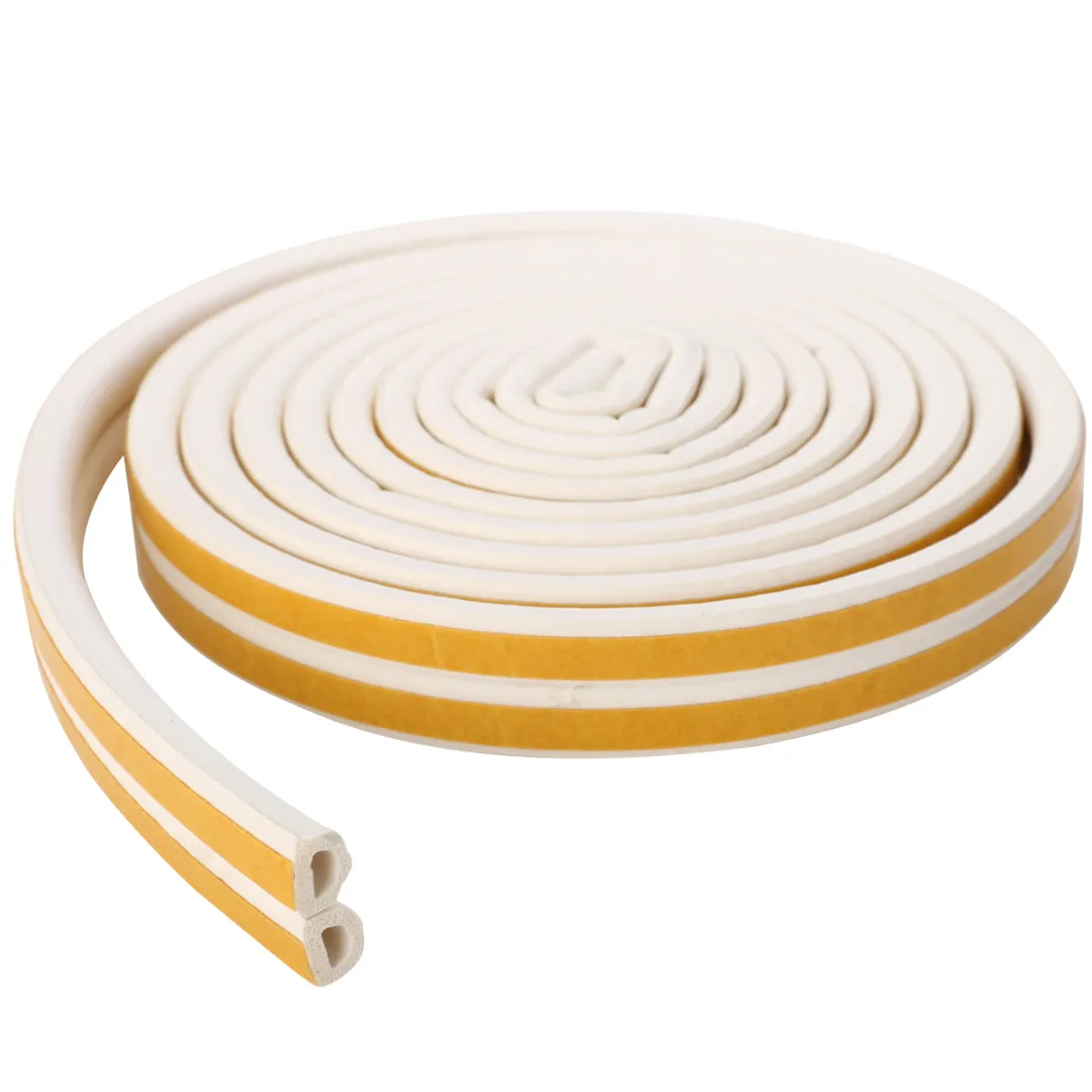 1pcs 5M D/E/P Type Foam Draught Excluder Avoidance Collision Self Adhesive Window Door Sealing Strip Mayitr