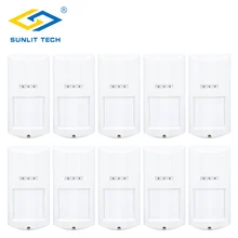 10 шт./лот Беспроводной открытый движения PIR Сенсор сигнализация защита домашнего животного детектор Wi-Fi сигнала Сенсор для домашней охранной охранная сигнализация Системы