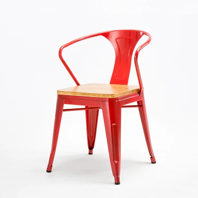 Loft Metal Chairs American-style pastoral metal dining chair with armrest metal bar chair Dining Room Furniture Wooden Chairs Loft Metal Chairs American-style pastoral metal dining chair with armrest metal bar chair Dining Room Furniture Wooden Chairs