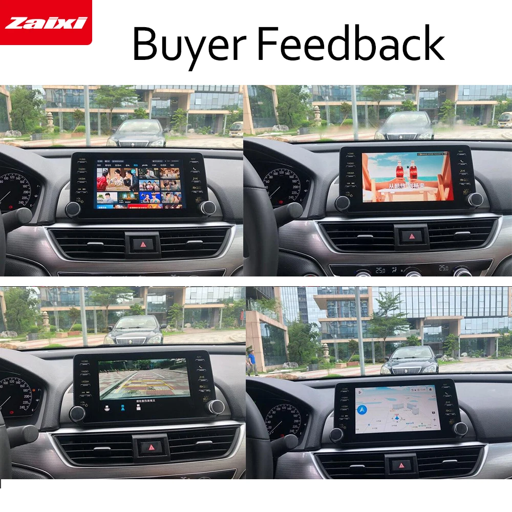 ZaiXi Android gps для Honda Accord HD сенсорный экран мультимедийный плеер Радио Стерео навигационная карта стиль