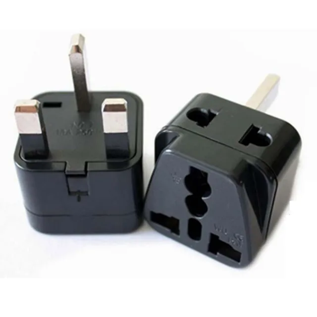10pcs/lot 1to2 Singapore UK Plug Socket Travel Wall AC Power Charger