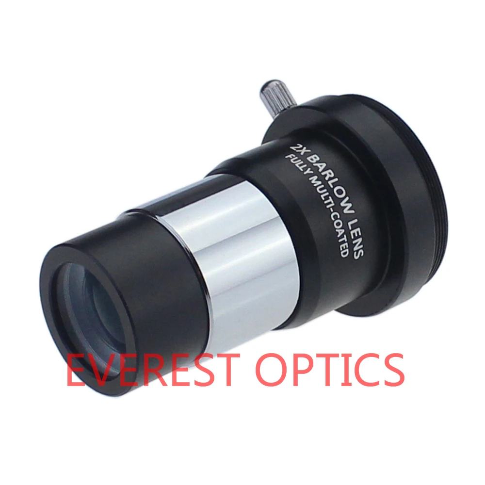 1.25Inch 2X Barlow Lens Universal Camera T Adapterin Spotting Scopes