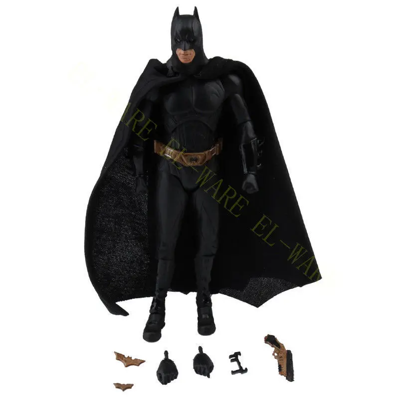7 дюймов NECA DC комикс Бэтмен начинается &quotКристиан Бэйл II ПВХ фигурка