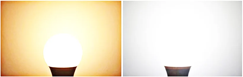 led bulb white warm white