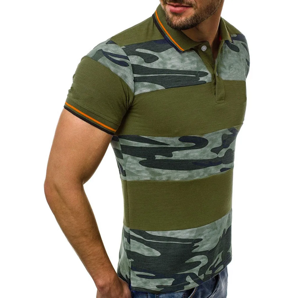Polo Camouflage Men's Casual Slim Fit Top Tactical Short Sleeve Sports O-Neck Quick-Dry Golf Polo Shirt Men Camisas De Hombre Polo Camouflage Men's Casual Slim Fit Top Tactical Short Sleeve Sports O-Neck Quick-Dry Golf Polo Shirt Men Camisas De Hombre
