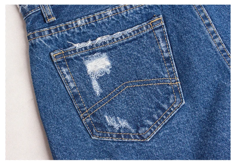 Свободные кисточкой рваные шорты из денима Для женщин с середины талии пикантные тонкие джинсы для девочек проблемных Джинсовые шорты Для