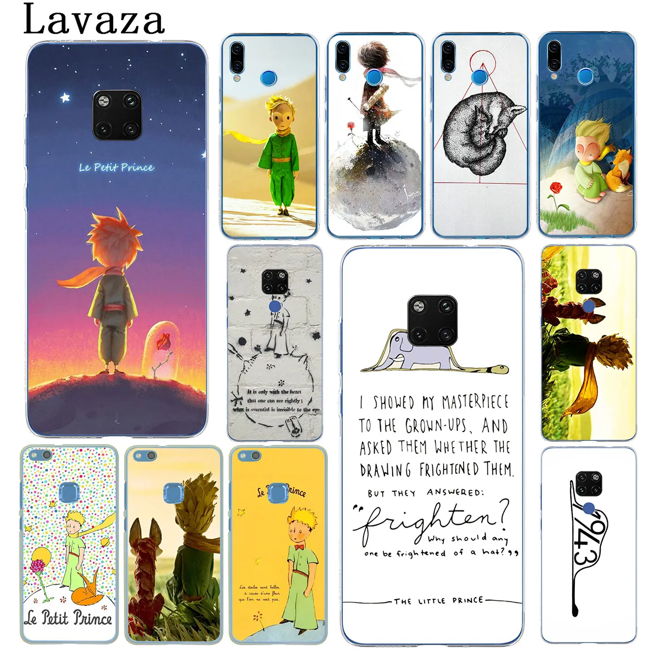 Чехол для телефона Lavaza The little prince Rose fox Huawei Mate 30 10 20 Pro Lite Nova 5I 4 3i 3 2i 2 Y6 Prime | Мобильные