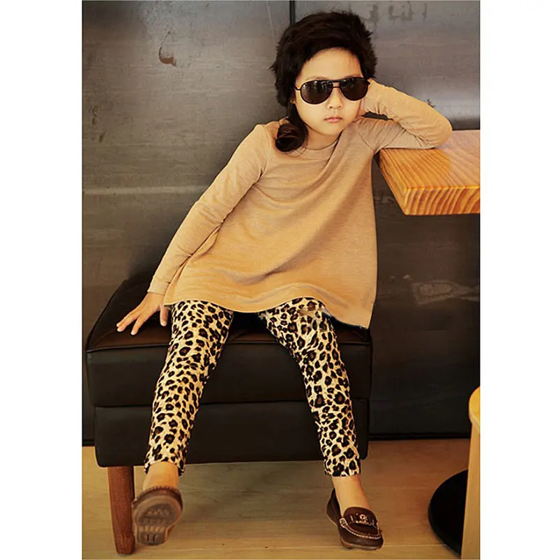 Toddler Girl Brown Leggings