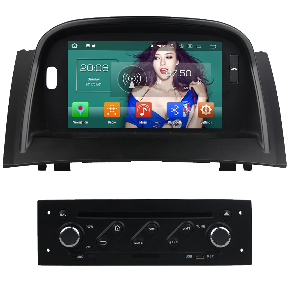 Excellent KLYDE Octa Core 4G Android 8.0 7.1 4GB RAM 32GB ROM Car DVD Player Radio GPS For Renault Megane II 2004 2005 2006 2007 2008 2009 0