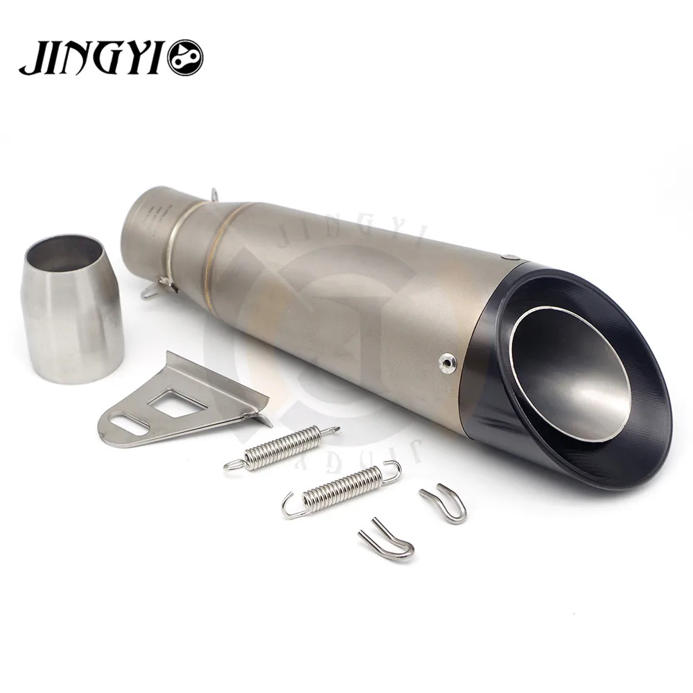 

FOR suzuki GSR 600 Yamaha FZ1 FZ6 Universal Modified Escape Moto Exhaust Motorcycle Scooter Dirt Bike Muffler Pipe echappement