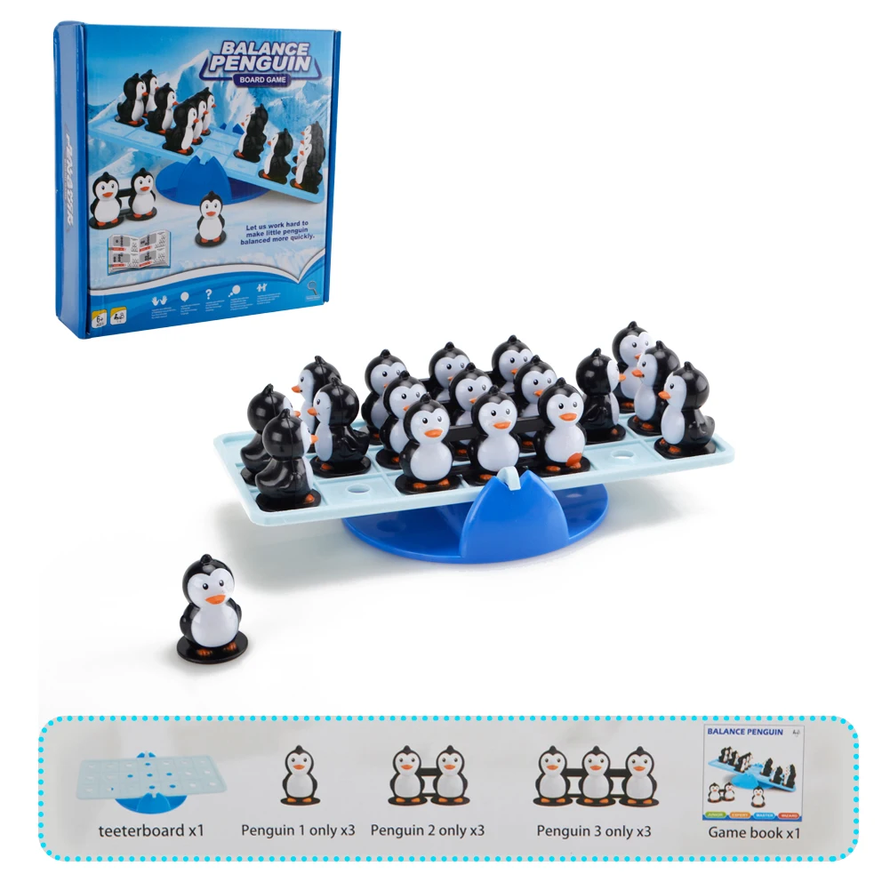 Balance Penguin Board Game Kids Paradise