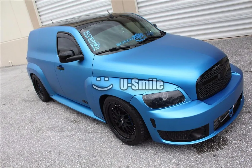 Matt-Satin-Chrome-Alumium-Blue-Vinyl-Wrap-(28)