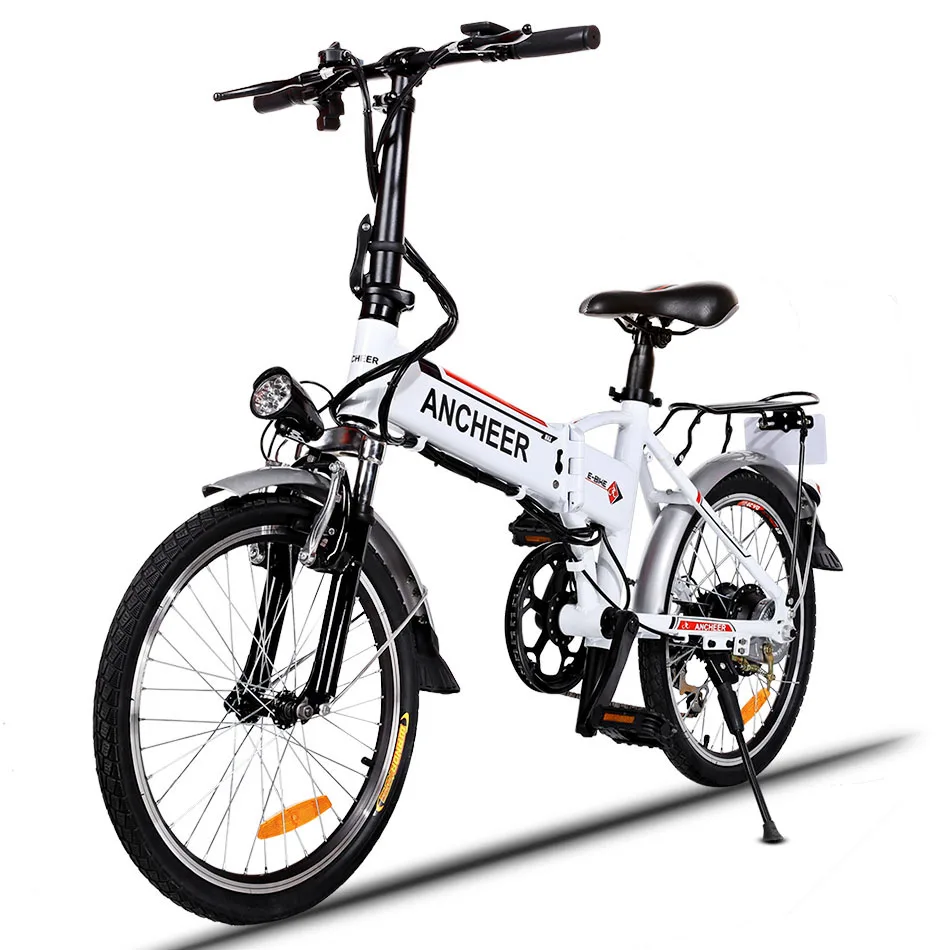 Качественный складной велосипед EBike 20 дюймов 7 скоростей алюминиевый сплав