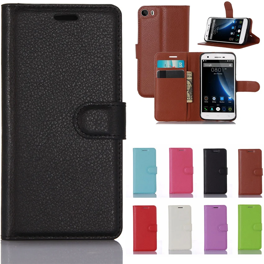 

DOOGEE F3 Pro Back Cover Full Protective Leather Flip Wallet Case Back Cover for DOOGEE F3 Back Cover Phone Bags Couqe Fundas