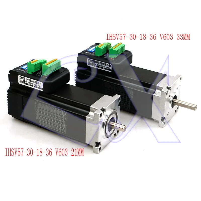 JMC 1 шт. iHSV57-30-18-36-21 интегрированный драйвер серводвигателя V604 версия вала длина 21 мм или 33 мм 180 Вт 3000 об/мин 0.57Nm 24~ 50VDC