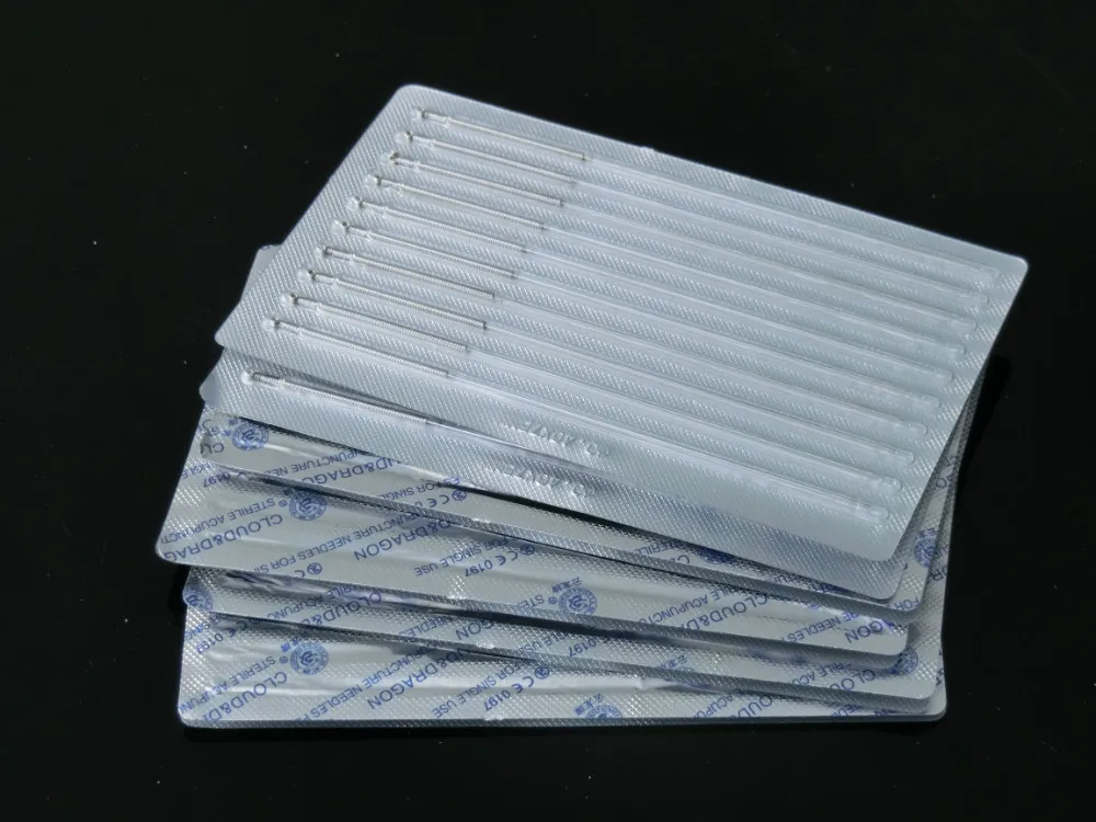 100pcs Disposable Sterile Acupuncture Needle For Acupuncture And Moxibustion Of Traditional Chinese Medicine 0.4*75mm