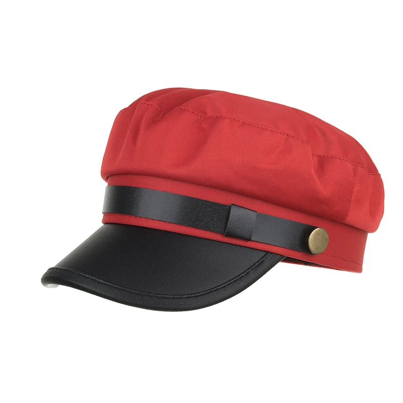 Модная Высококачественная кепка газетчика для женщин; сезон весна-осень-зима; фетровая шляпка; Женская Повседневная шляпа; берет - Цвет: BR024-1