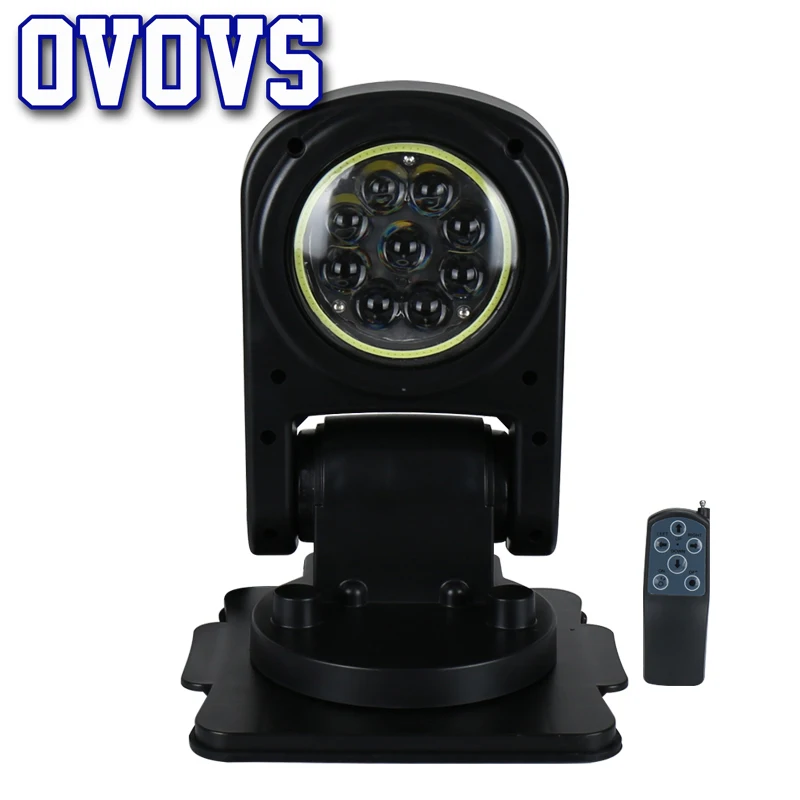 

7Inch Led Search Light 360 Degree With WIreless Controll 4D Foldable Lamp Marine Spot Headlight for Boats Car Hunting Off Road