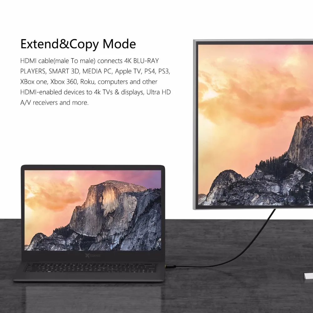 SAMZHE 4 K HDMI 50/60Hz HDMI 2.0 كابل إلى ضئيلة HDMI كابل ل PS3 العارض شاشة كمبيوتر محمول ذات دقة عالية أبل محمول التلفزيون الكمبيوتر كابلات