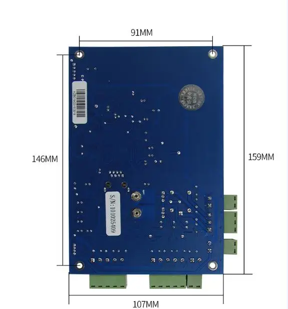 LPSECURITY RJ45 TCP/IP сетевой доступ модуль панели управления TCP/IP сети интеллигентая(ый) 2 реле двери блокировка ворот Управление;