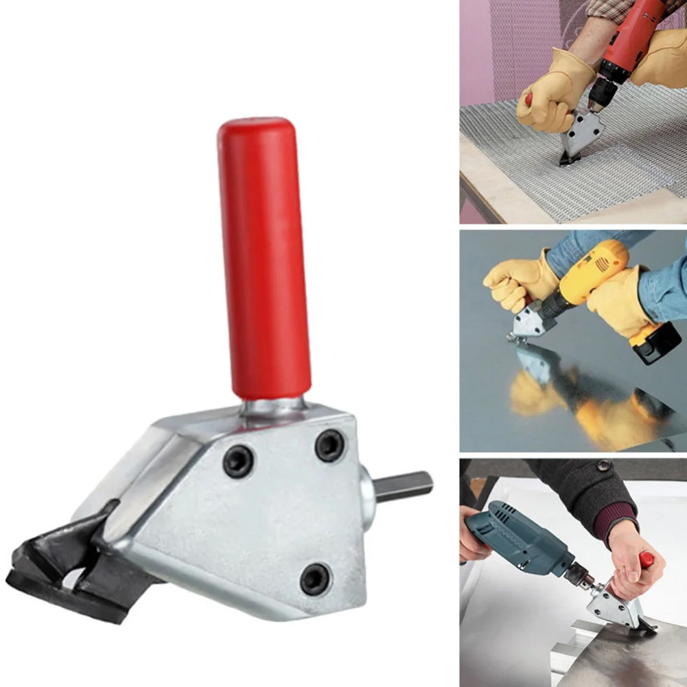 

Durable Saw Cutting Small Car Ergonomic Easy Use Plate Metal Sheet Cutter Accessories Drill Nibbler Labor Saving Power Tool
