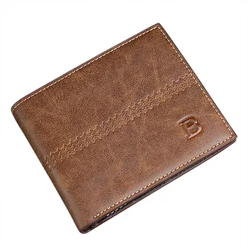 

Fashion Casual 2019 high Purse Clutch Money Style For Men Boys European And American Retro Foldable Wallets Card Bag