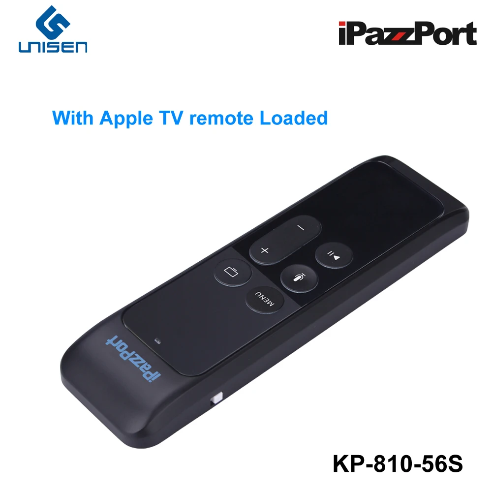 IPazzPort Мини Bluetooth клавиатура для Apple tv Box 4-го поколения для поиска и ввода