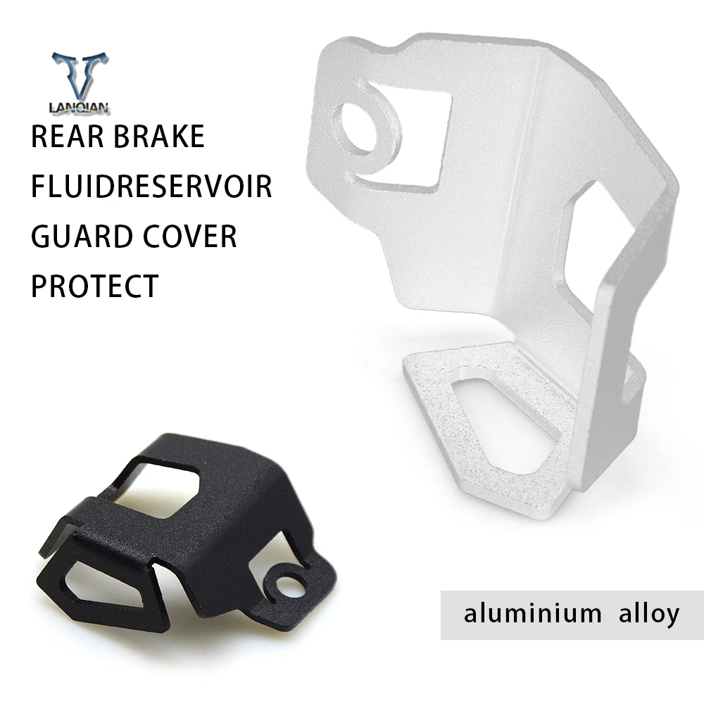 

CNC Motorcycle Rear Brake Fluid Reservoir Guard Cover Protect For BMW For BMW F650GS F800GS 08-12 F800R 08-17 DUCATI MTS1200