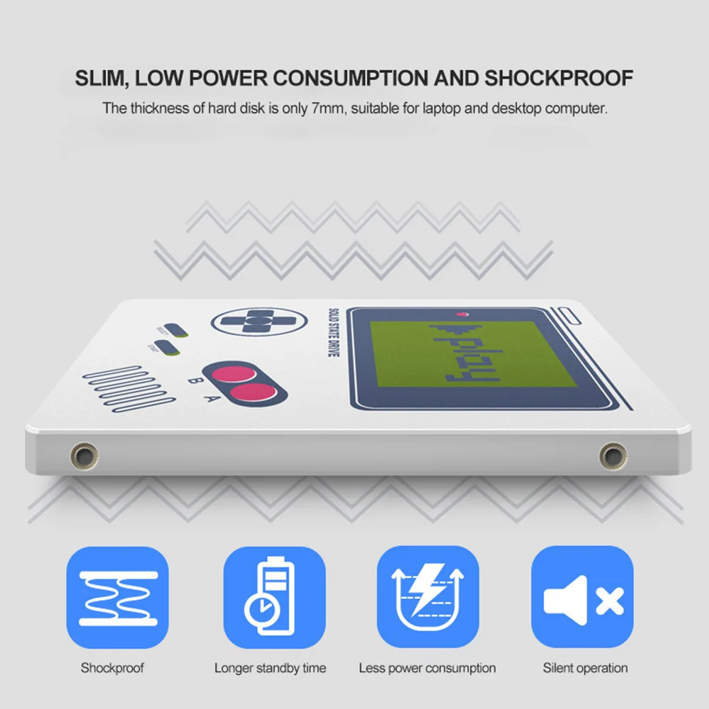 New 2.5inch 60/120/240G SATA3 Interface SSD Solid State Drive for Laptop Desktop New 2.5inch 60/120/240G SATA3 Interface SSD Solid State Drive for Laptop Desktop