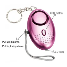 Mixed color nice looking personal security alarm mini burglar alarm for women and kids
