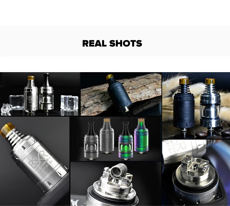 Vandy vape BSKR V1.5 Мини MTL RTA танк с 5 шт Vandyvape хлопковый бак VS Berserker V1.5 электронная сигарета