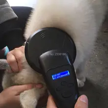 134,2 кГц FDX-B Pet микрочип портативный RFID сканер, животное RFID считыватель тегов, сканер FDX-A/B низкочастотный ручной RFID считыватель