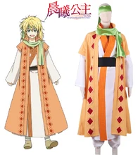 Envío Libre Akatsuki no Yona: Yona del Amanecer Amarillo Dragon warrior Jenö Han fu Anime Cosplay Costume