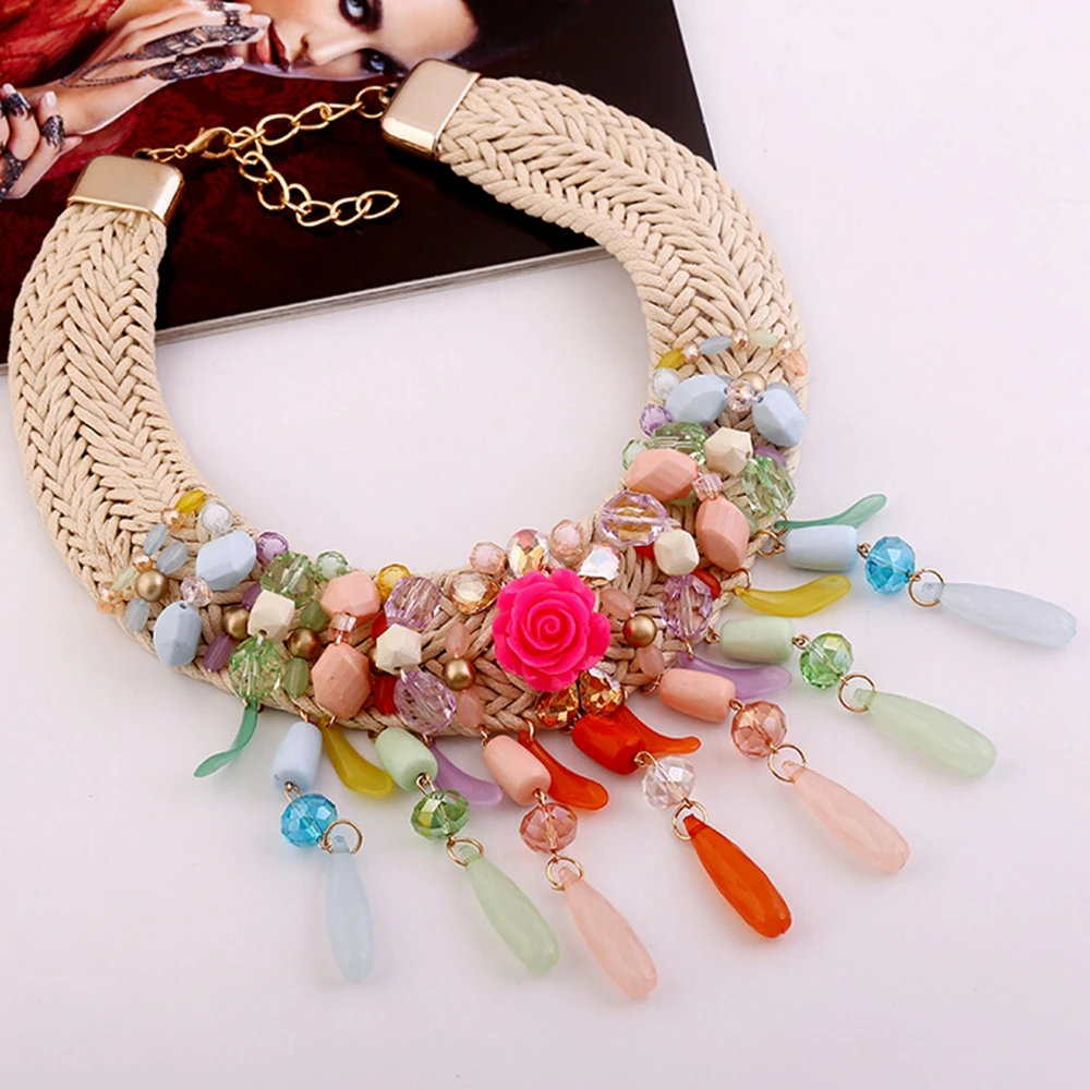 vintage necklace boho (6)