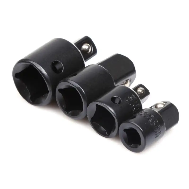 

4pcs 1/4 3/8 1/2 Ratchet Wrench Socket Adapter Spanner Set Converter Drive Reducer Air Impact Craftsman Wrench Set Ratchets Key