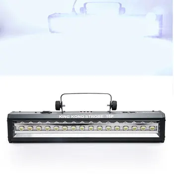

DMX Sound Control 16LEDs Floodlight Party Disco DJ Bar Light Music Show Projector White Bright LightingEffect laser disco light