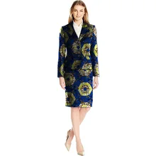 Африканский принт, юбка, костюмы, женский костюм+ юбка, два предмета, праздничный женский модный костюм, пиджак, праздничный костюм, одежда