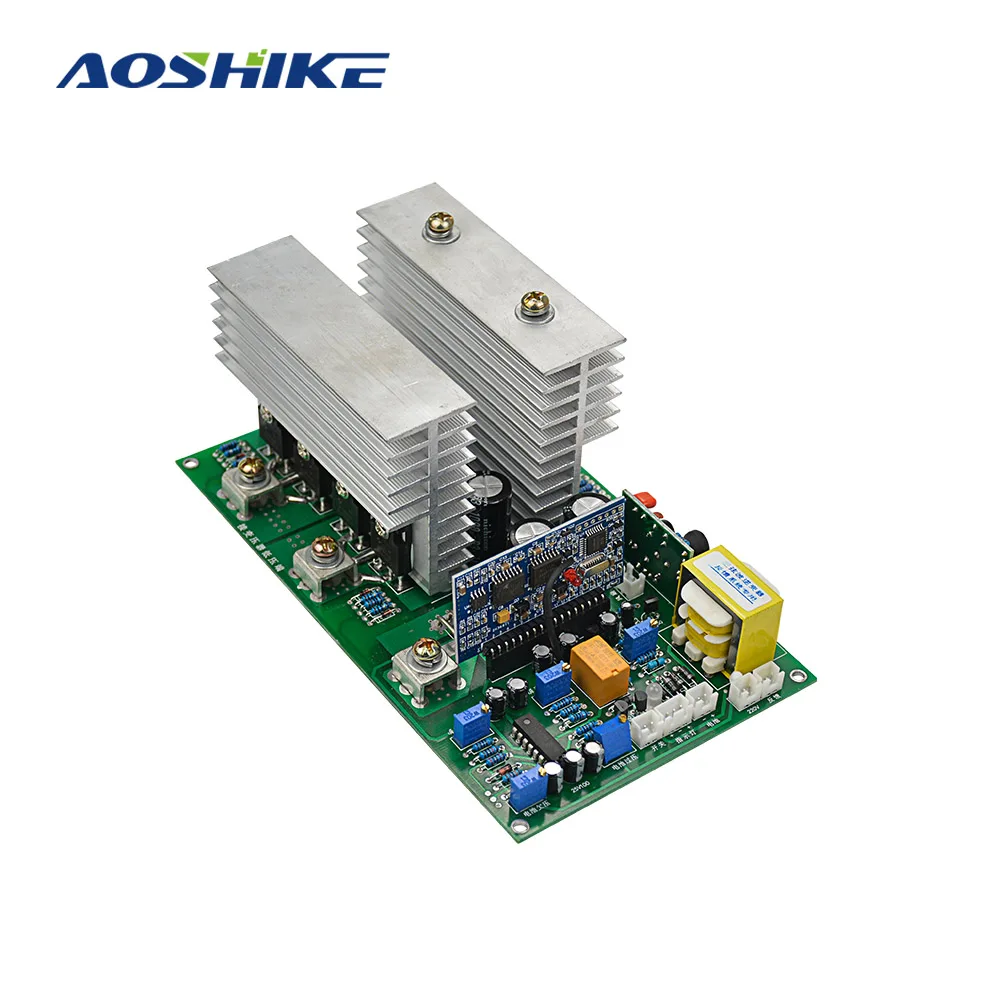AOSHIKE 1 шт. чистый синусоидальный инвертор частоты плата питания 12 В 24 в 36 48 60