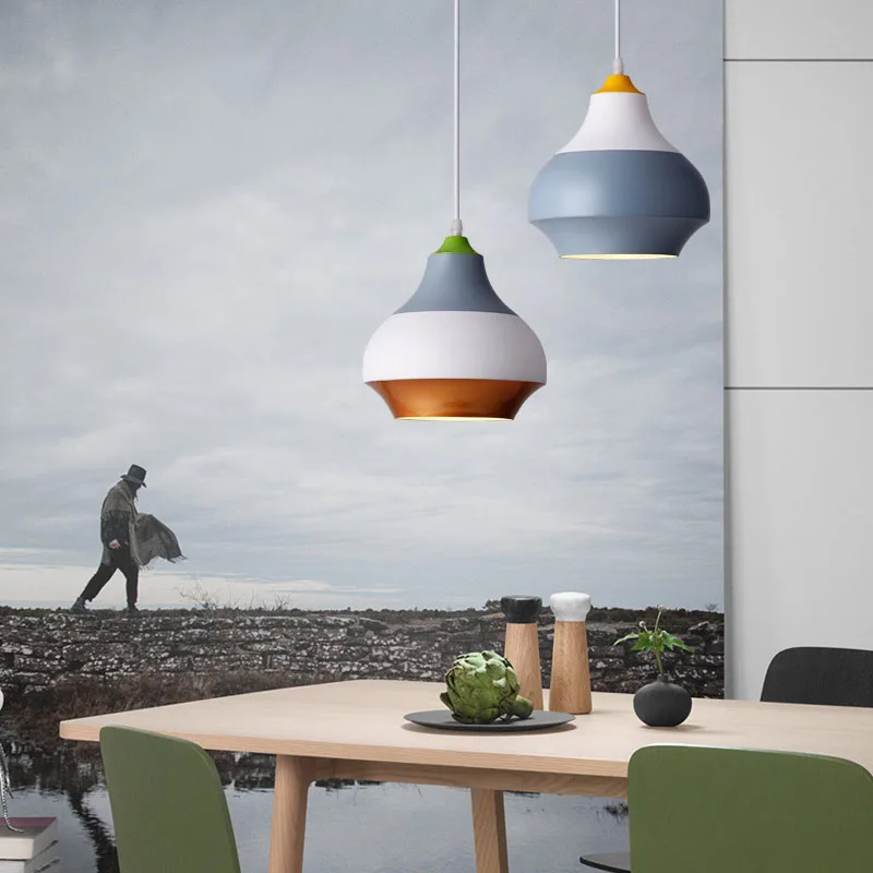 Modern Nordic Pendant Light Indoor Hanging Drop Light Contemporary Suspension Pendant Lamp Restaurant Dining Pendant Light (1)