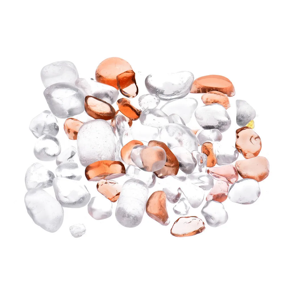 

500g Mixed Colorful Quartz Crystal Stone Aquarium Fish Tank Vase Decorative Marbles Landscape Healing Natural Quartz Stones