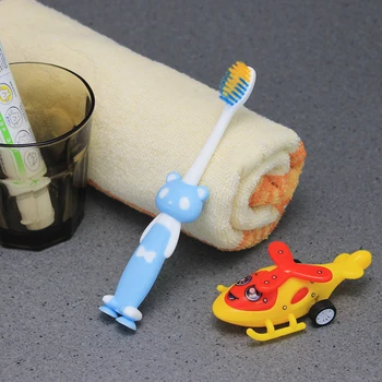 

PASA 1Pcs Cartoon Bear Children's Child Toothbrush Kid Toothbrush For Little Boy Girl Tooth Brush Children's Watch freeshiping