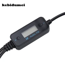 Kebidumei FM передатчик Bluetooth Car Kit Беспроводной Mp3 радио модулятор аудиоплеер Напряжение ЖК-дисплей Дисплей USB Автомобильное Зарядное устройство