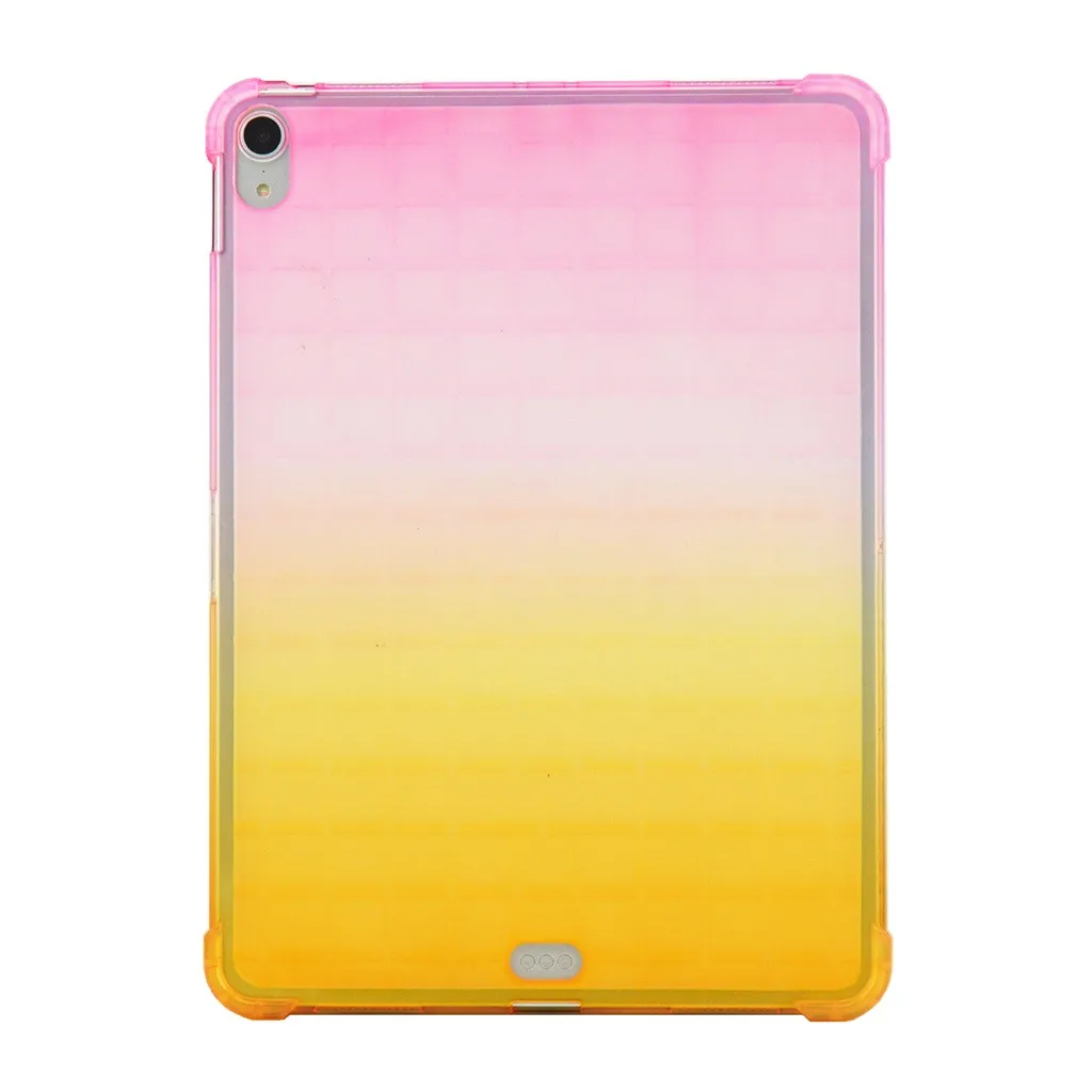 Чехол s tablet Белый для Apple iPad Pro 11 дюймов Прозрачный Ультра тонкий ТПУ мягкий чехол#5 - Цвет: B