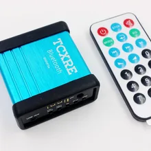 DC 5 в беспроводной Bluetooth приемник адаптер Aux аудио TF карта USB MP3 FLAC декодирование плеер
