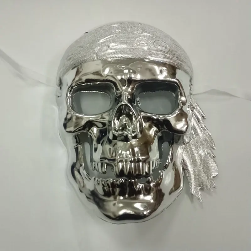 Pirates of the Caribbean Pirate Skull Mask Halloween mask Halloween party funny props toys (6)