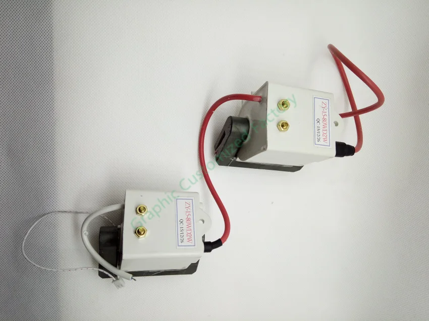 

2pcs/lot High Voltage 80w Flyback Transformer for Co2 Laser Power Supply / 80w Ignition Coil Laser Power
