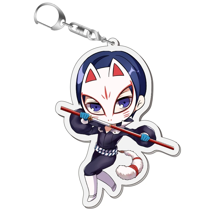 Persona5 Ren Amamiya Cute Acrylic Pendant Keychain Phone Charm Cosplay Gift Fashion Key Chains (11)