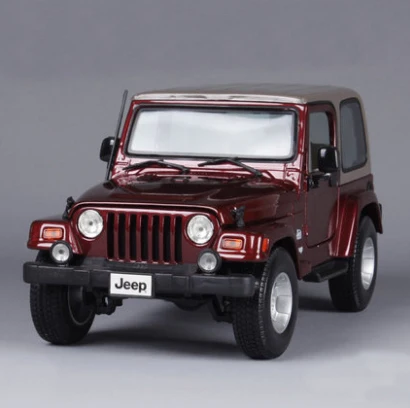 Maisto 1:18 JEEP WRANGLER RUBICON SUV литая под давлением модель автомобиля игрушка для ребенка подарок на день рождения оригинальная коробка - Цвет: C