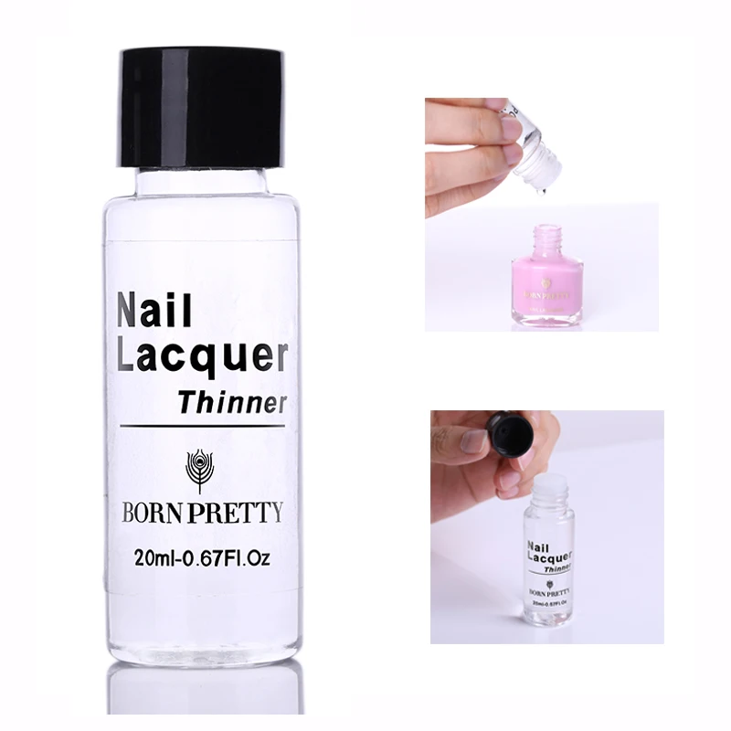 1 Bottle Nail Polish Thinner 20ml Lacquer Varnish Thinner Manicure Nail